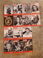 14ct 1947 Life Magazines