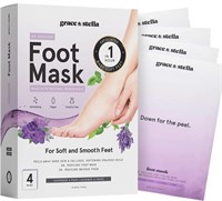 Dr. Pedicure Foot Peel Masks - 4 Pairs