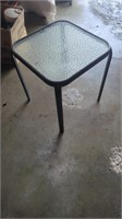 PATIO SIDE TABLE 18" TALL X 16" X 16"