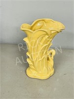 McCoy deco Swan vase - 9.5" tall