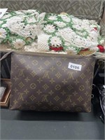 Louis Vuitton travel pouch and wallet