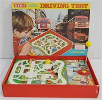 Vintage Merit Remote Control Driving Test Game