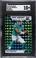 Tua Tagovailoa 2020 Mosaic Green Prizm