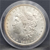 1883-CC Carson City Morgan Silver Dollar - AU