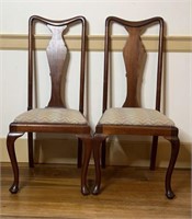 Antique Queen Anne Dining Chairs