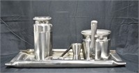 ALESSI (Italy) Stainless Steel Cocktail Bar Set