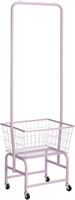 ALIMORDEN Laundry Cart with Clothes Rack