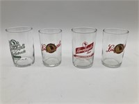 Leinenkugel’s 3 3/8 inche beer tasting glasses