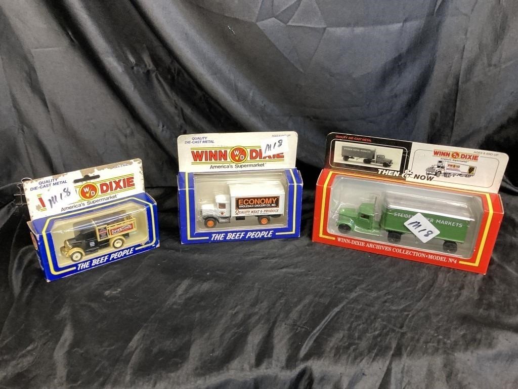 WINN-DIXIE COLLECTIBLE TRUCKS / 3 PCS