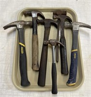 Lot of Hammers & Vtg Hammers: Stanley Irwin &