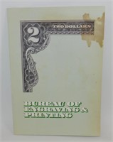 U.S. Bureau of Engraving Uncut $2 Star Note Set