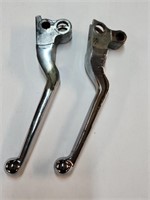 Pair of Harley Davidson Chrome Plate Levers