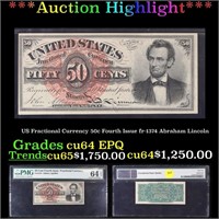 ***Auction Highlight*** US Fractional Currency 50c