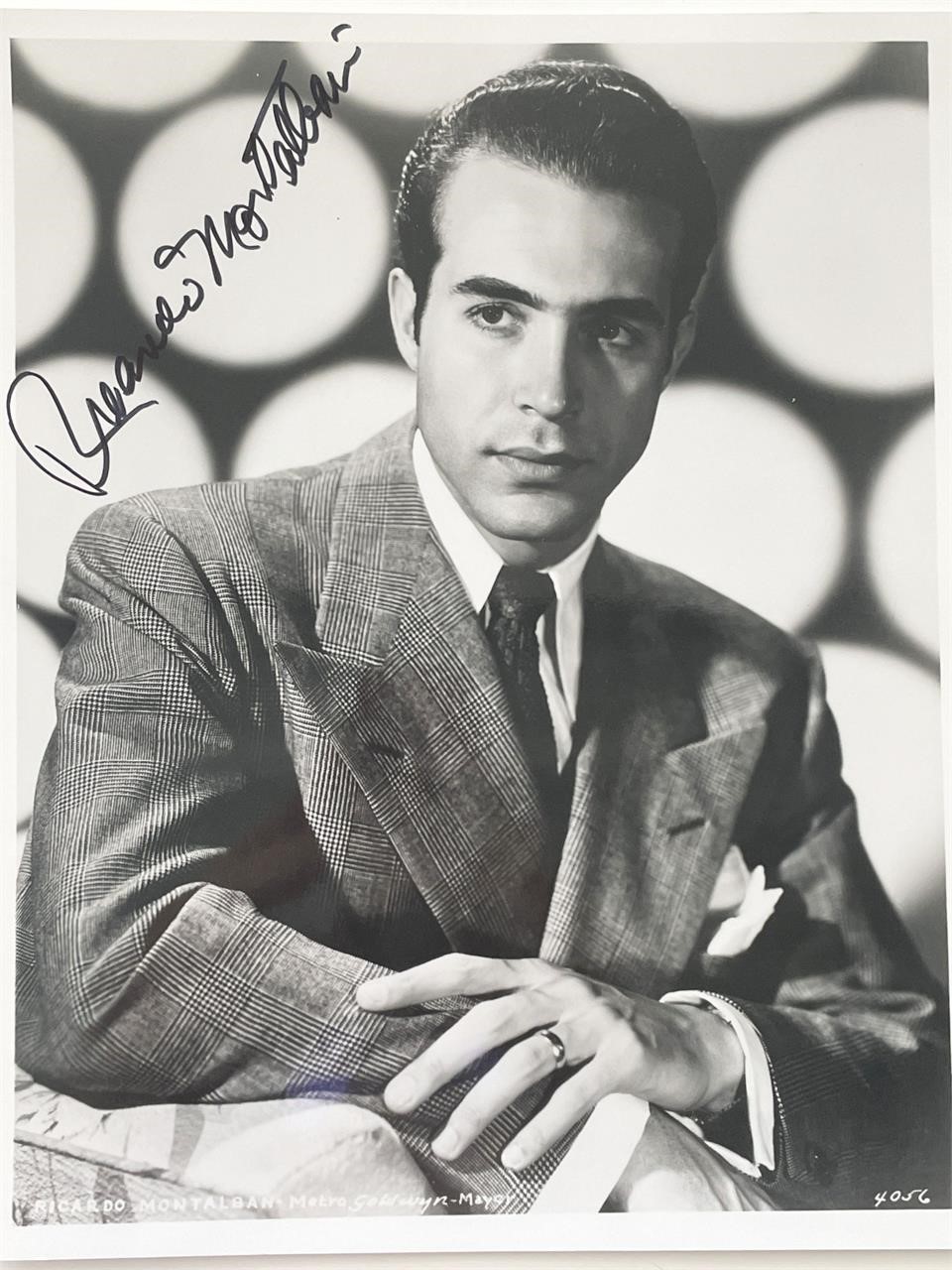 Fantasy Island Ricardo Montalban signed photo