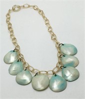 Mother Of Pearl Seashell Necklace