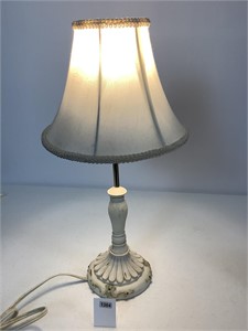 LAMP W/SHADE - HEAVY - 17"