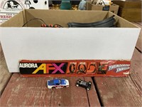 Aurora Thunderloop Thriller Slot Car Set Only 1
