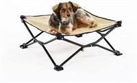 Coolaroo On The Go Elevated Pet Bed, Standard,