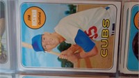 1969 Topps Jim Hickman Chicago Cubs Card #63