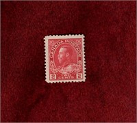 CANADA MH 2 CENT KGV ADMIRAL ISSUE STAMP # 106