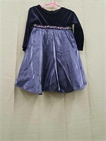 Glitter Wear Purple Dress- Unknown Size Little