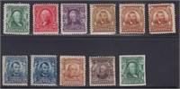 US Stamps #300//314 Mint accumulation in mixed con