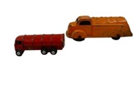 LOT OF 2 SMALL FUEL TANKERS