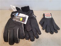 NEW Horizon Winter Gloves Size XS + Stretch Gloves