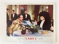 Lady L original 1966 vintage lobby card