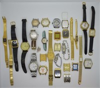 Large Lot of Misc. Vintage Wrist Watches