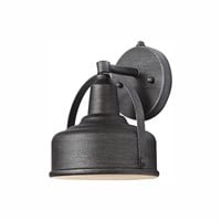Hampton Bay 9.12 in. LED Outdoor Wall Sconce