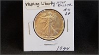 1944 Walking Liberty Half Dollar