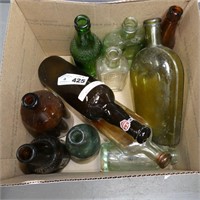 Various Glass Bottles