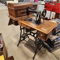 New Williams Sewing Machine & Cabinet