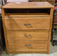 (FG) Three Drawer Dresser/ TV Stand. 36x20x41