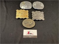 Heston NFR belt buckles