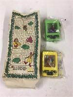 Vintage McDonald Water Games & Bag