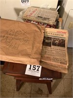 1996 Flood newspapers
And others