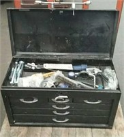 6 Drawer Toolbox With Assorted Hand Tools
