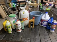 Garden Chemicals, Oil, Bleach