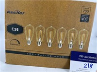 LED dimmable decorative bulbs 6pk