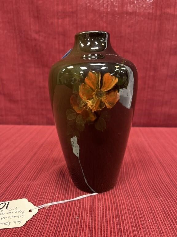Weller Louwelsa ink stained vase 7.5”h c