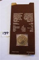 1976 Canadian Olympic Gold Coin-NO SHIPPING