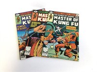Master Of Kung Fu #85-86-87 - NM-