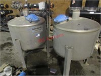 (2) flow guard sand filter with plumbing