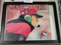 FRAMED NOS 1998 CORNHUSKER CALENDAR