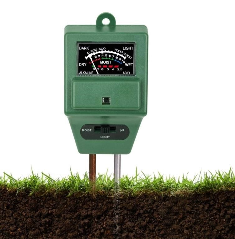 (new)E-KNOW Soil Tester, 3-in-1 Soil