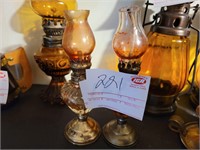 Miniature Gas Table Lamps