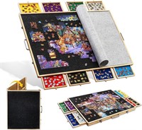 Tektalk Foldable Puzzle Board with Sorting Trays/s