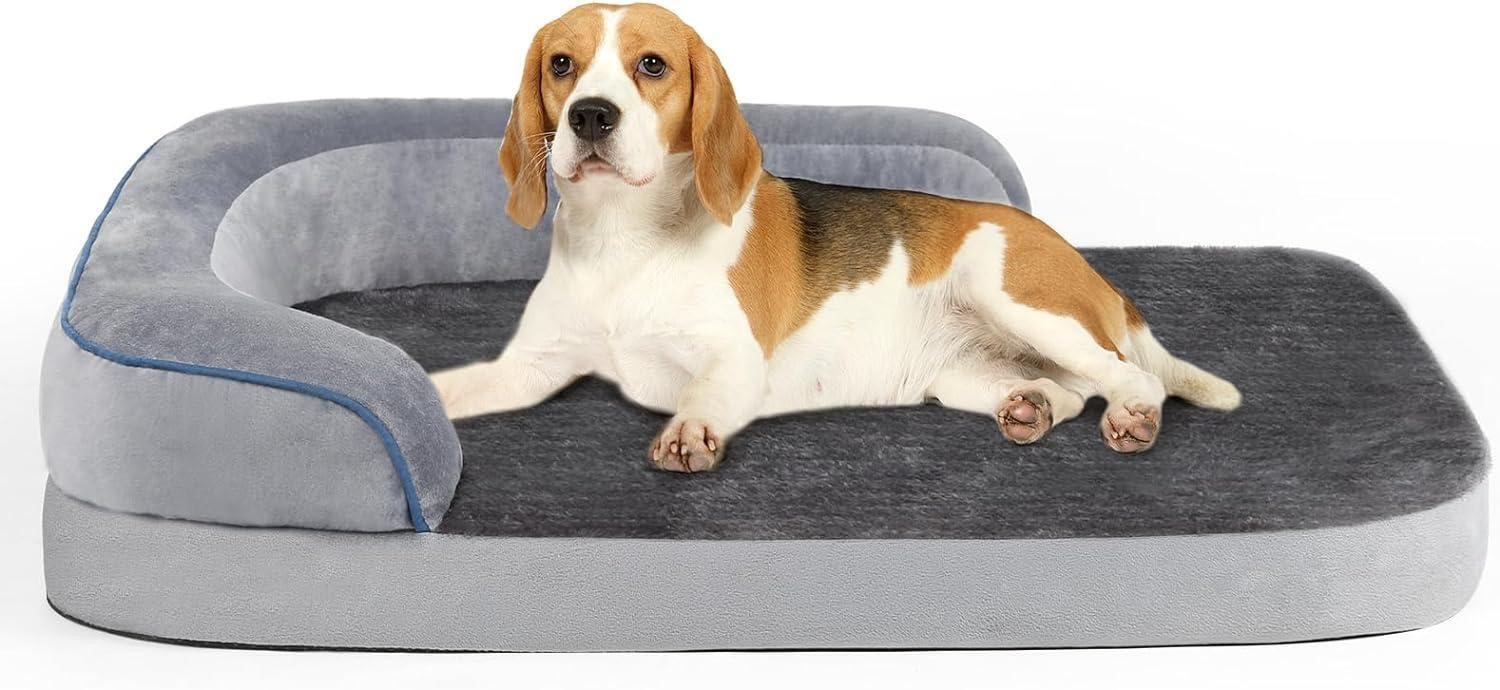 ULN - Dog Bed with Nonskid Bottom for Dogs